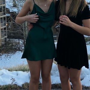 Princess Polly green dress